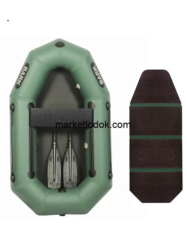 Човен надувний одномісний BARK B- 190D (слань книжка)