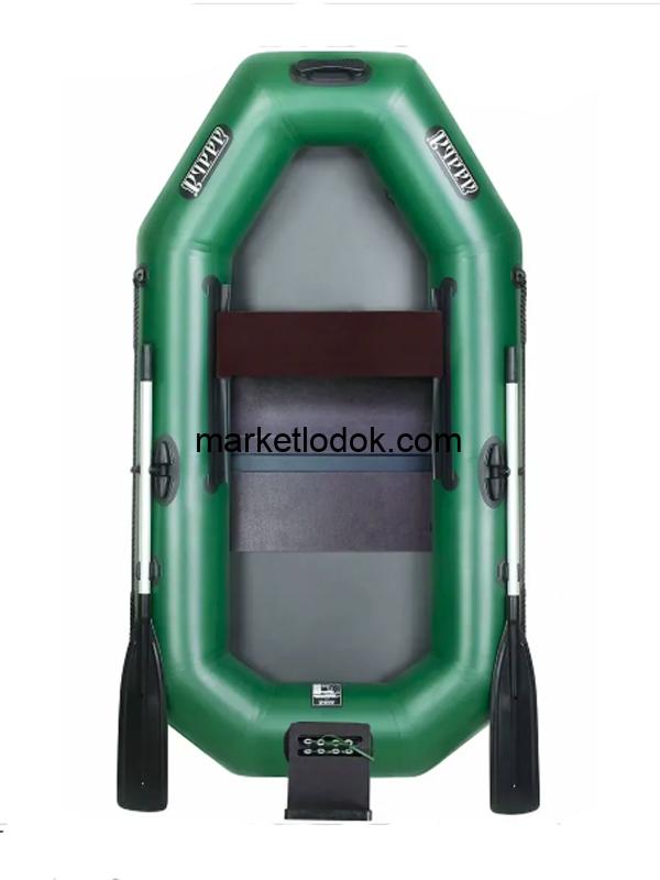 Ладья ЛТ-220СЕТ надувний човен (слань, навісній транец)
