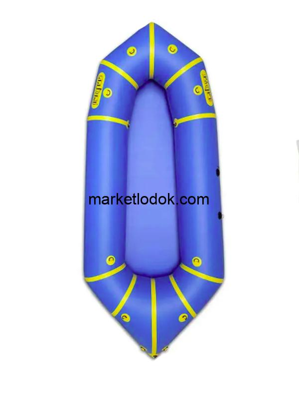 Надувний пакрафт Ладья ЛП-245 Каяк базовий синій