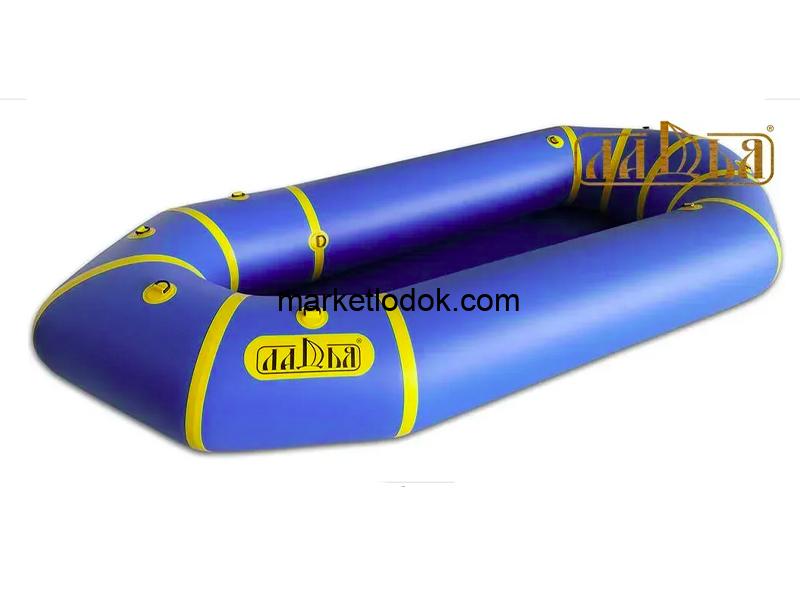 Надувной пакрафт Ладья ЛП-245 Каяк базовий синий — изображение 2