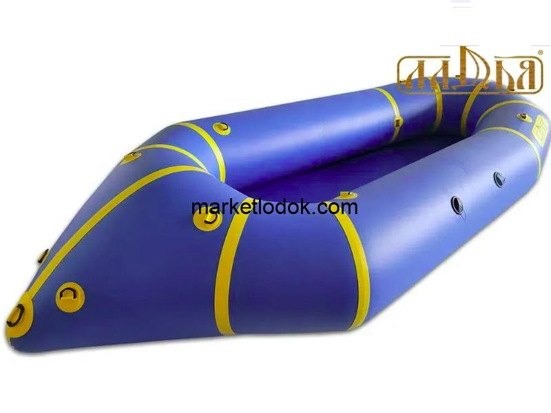 Надувной пакрафт Ладья ЛП-245 Каяк базовий синий — изображение 3