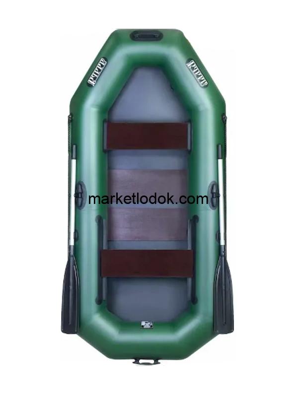 Ладья ЛТ-250АЕС надувний човен (слань, балон Ø30)