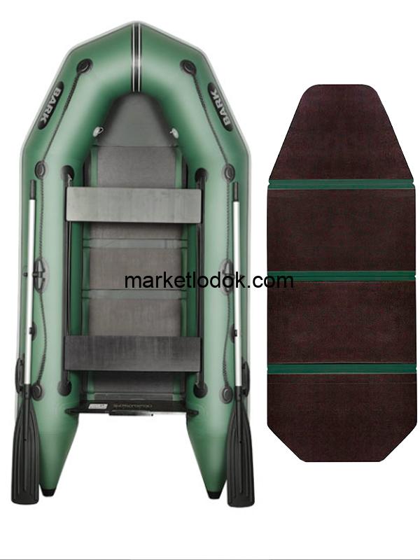 Човен Барк надувний моторний BARK BТ-270D(сланькнижка)
