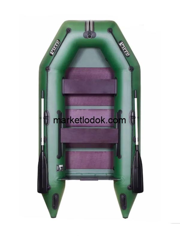 Ладья ЛТ-290МЕ надувний моторний човен (слань, балон Ø37)