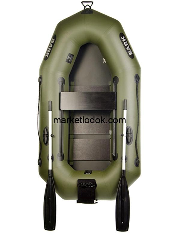Човен надувний BARK B-210DCN (слань, навісний транець)