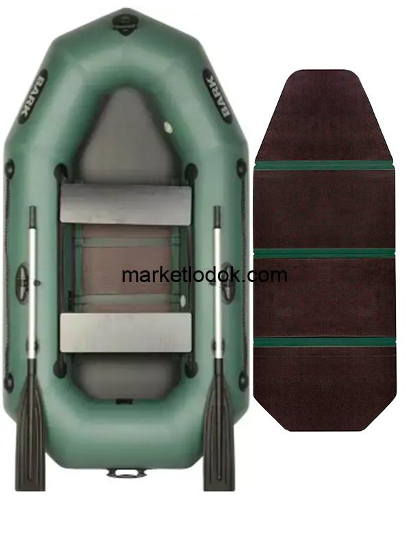 Лодка надувная BARK B-230D (сланькнижка, передвижное сидение) — изображение 2
