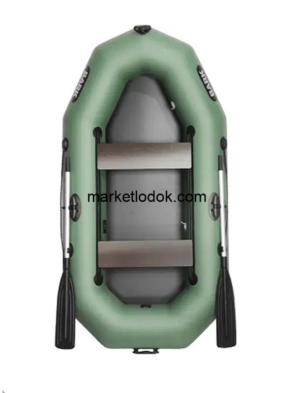 Човен надувний BARK B-240D (без сланів, пересувне сидіння)
