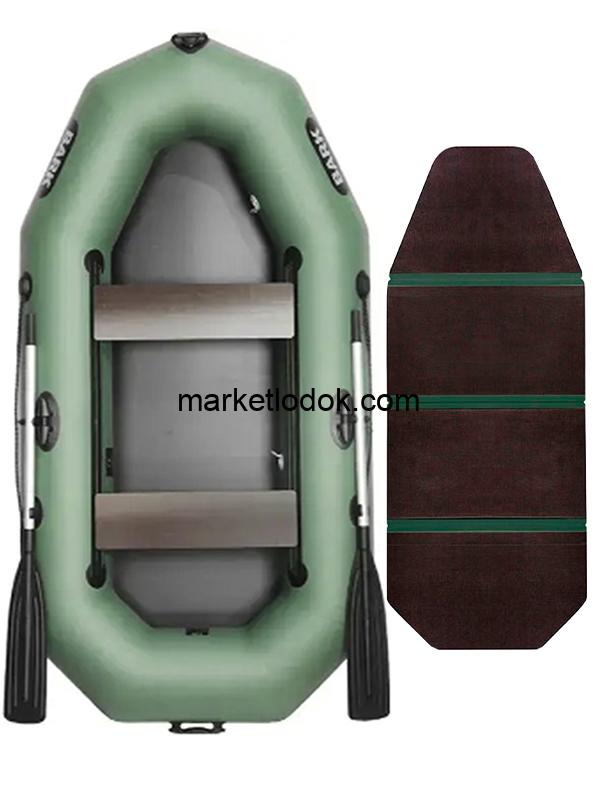 Човен надувний BARK B-240D (сланькнига, пересувне сидіння) - Зображення 2