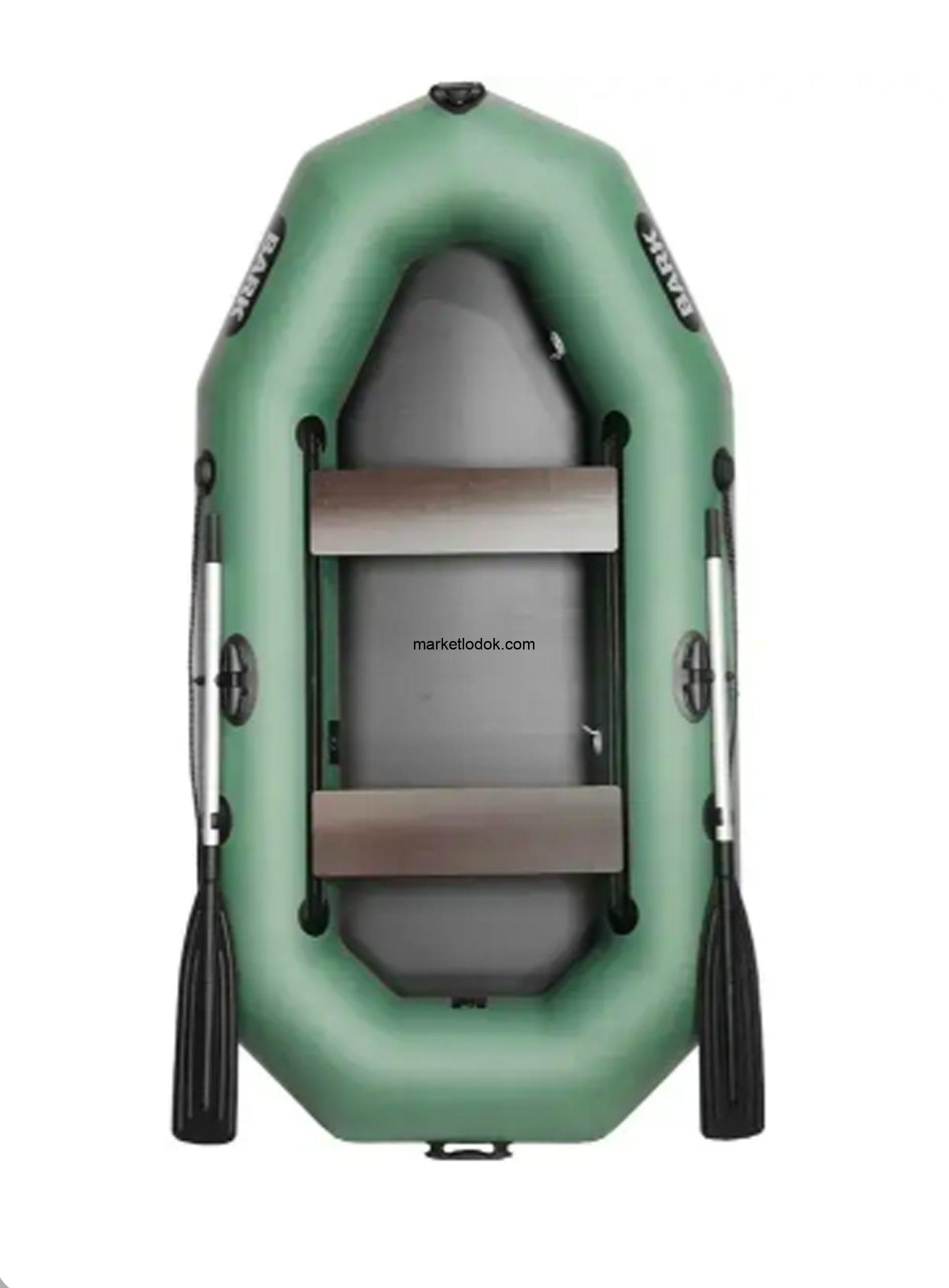 Човен надувний BARK B-240D (без сланів, пересувне сидіння) - Зображення 2