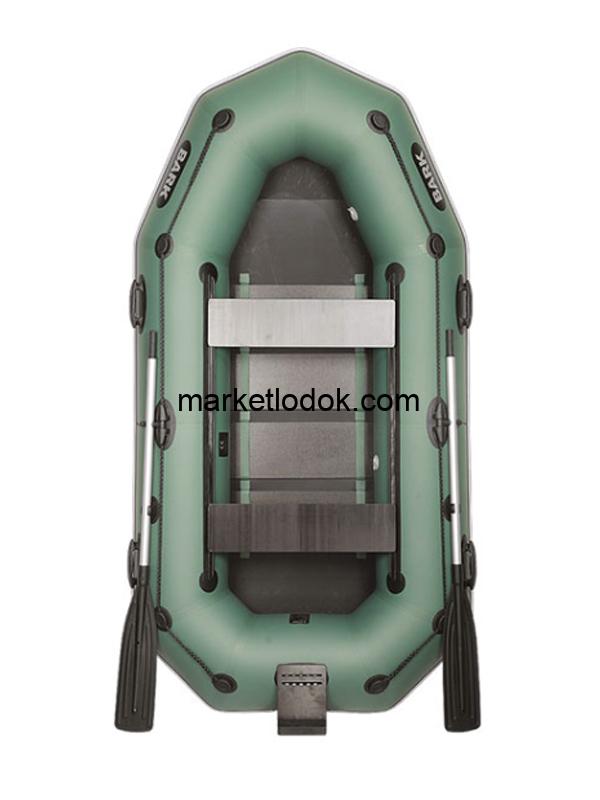 Човен надувний BARK B-260DСPN (слань, пересувні сидіння, привальний брус, навісний транець)