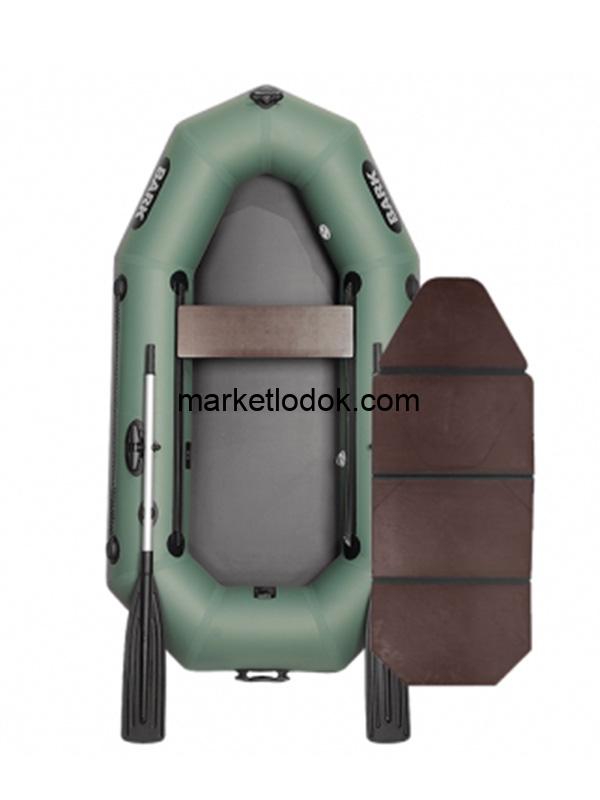 Лодка надувная одноместная BARK B-210D (слань книжка) — изображение 5